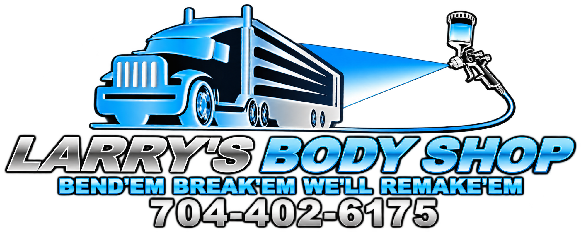 Larry's Body Shop — Bend’em Break’em We’ll Remake’em — 704-402-6175